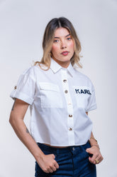 Camisa Mujer Karl Lagerfeld Bluson